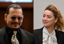 Johny Depp vs Amber Heard/Jim Watson/Pool via REUTERS