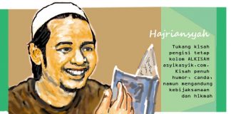 SERIGALA YANG MENGENAKAN JUBAH DAN SERBAN NASRUDDIN