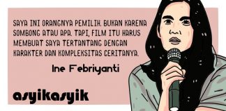 SHA INE FEBRIYANTI; CERITA FILM DAN PANGGUNG