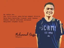 PUISI-PUISI MUHAMMAD DAFFA: KE DALAM IBU