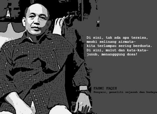 PUISI-PUISI FAHMI FAQIH; KEPADA ADONIS