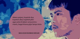 PUISI-PUISI MAULIDAN RAHMAN SIREGAR: UMUR 3 BATANG ROKOK