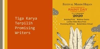 TIGA KARYA TERPILIH BANJARBARU’S RAINY DAY LITERARY FESTIVAL 2020