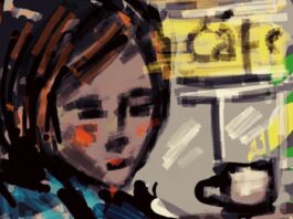 PUISI-PUISI IRAWAN SANDHYA WIRAATMAJA; DI KEDAI KOPI SUATU SIANG