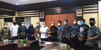 KUNJUNGAN KERJA DARI PASER DAN PULANG PISAU