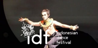 KOREOGRAFER ABIB IGAL DARI KALTENG TAMPIL DI INDONESIAN DANCE FESTIVAL