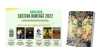 JAMAL T. SURYANATA RAIH PENGHARGAAN SASTRA RANCAGE 2022