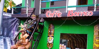 CAFFE BORNEO; MAGNET BARU DI KAMPUNG PELANGI