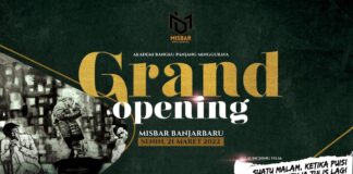 GRAND OPENING MISBAR; MOMENTUM KEBANGKITAN SINEAS DAN GEBRAKAN KOMUNITAS