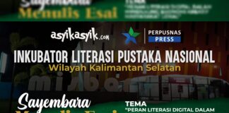 PENGUMUMAN 15 NASKAH TERPILIH INKUBATOR LITERASI PUSTAKA NASIONAL WILAYAH KALIMANTAN SELATAN