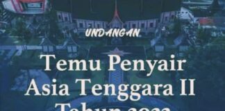 TIGA HARI LAGI DEADLINE TEMU PENYAIR ASIA TENGGARA 2022 PADANG PANJANG