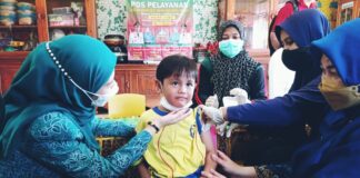 JANGAN NANGIS, IMUNINASI RUBELLA DI TK PLN GAK SAKIT KOK!