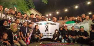 DOA BERSAMA DI MESS L UNTUK KORBAN KANJURUHAN