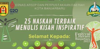 25 NASKAH TERPILIH FESTIVAL LITERASI BANJARBARU 2022