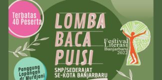 MENGENANG EZA, HAMAMI, DAN RIFANI FLB 2022 GELAR LOMBA BACA PUISI DI MURDJANI