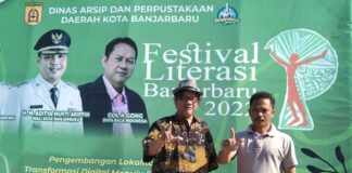 ROADSHOW GOL A GONG, DUTA BACA INDONESIA DI FESTIVAL LITERASI BANJARBARU 2022