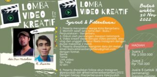 LOMBA VIDEO KREATIF KONTEN BANJARBARU DIPERPANJANG