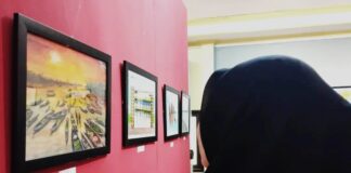 STKIP BANJARMASIN GELAR PAMERAN PERDANA DI GALERI SANGGAR LUKIS GUSTI SHOLIHIN