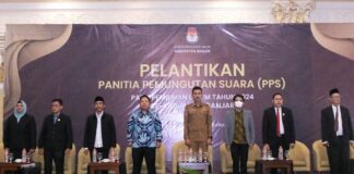 870 ANGGOTA PPS PEMILU 2024 DILANTIK