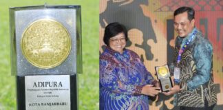 ADIPURA KE-5 DIRAIH KOTA BANJARBARU, KERJA KEPEMIMPINAN ADITYA BANGUN 6 RTH TAHUN 2022