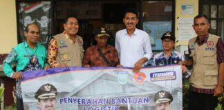 SALURKAN BANTUAN LOGISTIK, BUPATI BANJAR RESPON CEPAT WARGA TERDAMPAK BANJIR