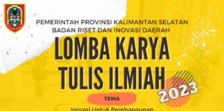 BERHADIAH TOTAL 36 JUTA, TULISKAN IDE INOVATIF KAMU BAGI PEMBANGUNAN BANUA