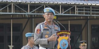 GIAT GAKTIBPLIN 2023, SUBBIDPROVOS BIDPROPAM POLDA KALSEL PERIKSA PERSONIL POLRES BANJAR
