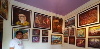 DIDUKUNG WALI KOTA BANJARBARU, ANANG PAINTING SIAP BERPAMERAN TUNGGAL DI MESS L CREATIVE HUB