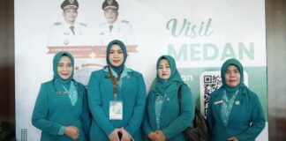 NURGITA TIYAS HADIRI PERINGATAN HKG PKK KE-51 DI MEDAN