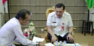 AUDIENSI BPS KOTA BANJARBARU, FKP REGSOSEK LAKUKAN LEGALISASI PENDATAAN DITINGKAT RT