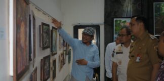 ADITYA BUKA PAMERAN TUNGGAL 4 DEKADE BERKARYA ANANG PAINTING