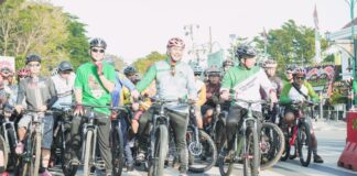RATUSAN GOWESER RAMAIKAN JALAN DI EVENT BANJARBARU MTB FUN XC RACE KE-9