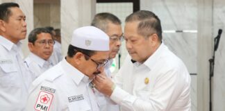 PERIODE LIMA TAHUN, KETUA PMI KALSEL LANTIK HABIB IDRUS AL-HABSYIE