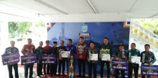DESA INDRASARI RAIH JUARA PERTAMA, BUPATI BANJAR BERPESAN UNTUK TINGKATKAN PEMBANGUNAN DESA