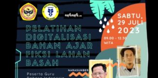 MENGENALKAN DIGITALISASI DAN FIKSI TENTANG MANUSIA DI LAHAN BASAH MGMP BANJAR