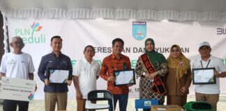 CIPTAKAN LAPANGAN KERJA, BAPPEDA LITBANG BANJAR GELAR SYUKURAN ATAS PROGRAM TSP