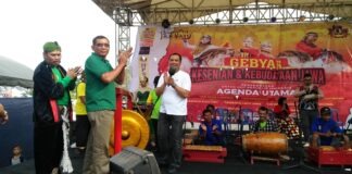 HPSK GELAR GEBYAR KESENIAN DAN KEBUDAYAAN JAWA, ADITYA BANGGA JADI WARGA BANJARBARU