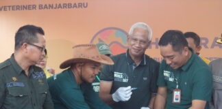 VAKSINISASI 750 HEWAN, BALAI VETERINER BANJARBARU PERINGATI HARI RABIES SEDUNIA