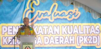 SEKDA DORONG KELURAHAN PALAM JADI KELUARGA BERKUALITAS