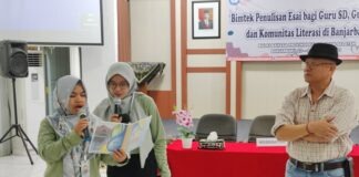 GURU BELAJAR ESAI, 40 ORANG IKUTI BIMTEK BALAI BAHASA KALSEL