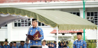 HUT KE-52 KORPRI, ADITYA BERI PESAN ASN BANJARBARU