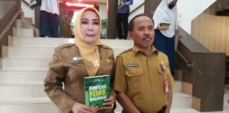 APRESIASI KADISPERSIP KALSEL INGIN BERI PENGHARGAAN KEPADA 30 KOMIK STRIP PELAJAR BANJARBARU