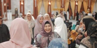 SILATURAHMI DAN BUKA PUASA BERSAMA, HJ RAUDHATUL JANNAH LEPAS KANGEN DENGAN SAHABAT