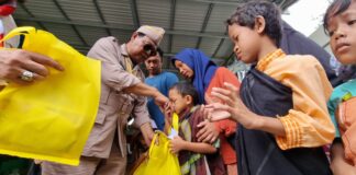 PAMAN BIRIN BERBAGI DI HUT KE-75 PROKLAMASI ALRI