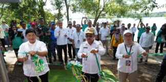 DUKUNG PENGHIJAUAN DAN KONSERVASI TAHURA, PAMAN BIRIN APRESIASI PT PLN