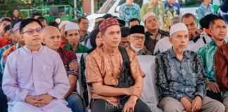 AUDIENSI DENGAN WARGA KOMET, ADITYA SAMPAIKAN PROGRAM DAN SERAP ASPIRASI