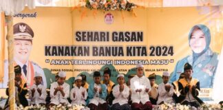 PERINGATI HARI ANAK NASIONAL, PAMAN BIRIN – ACIL ODAH TITIP PESAN DAN BINGKISAN