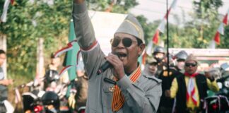 KIRAB MERAH PUTIH MENANDAI PERESMIAN JALAN BEBAS HAMBATAN BANJARBARU – BATULICIN