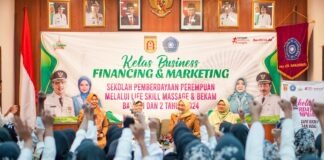 GELAR SEKOLAH GRATIS PEMBERDAYAAN PEREMPUAN, DIHARAPKAN MENJADI PELUANG USAHA