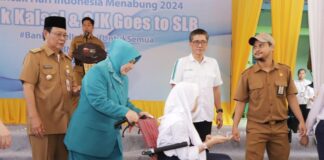 PAMAN BIRIN – ACIL ODAH HADIRI HARI INDONESIA MENABUNG DI SLB